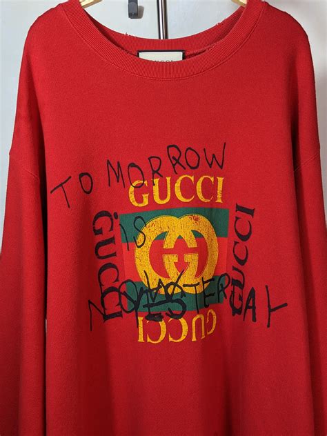 fake gucci sweatshirt vs real|gucci coco capitan sweatshirt.